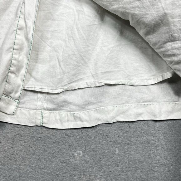 Anthropologie Akemi + Kin Riverine Midi Linen Button Up A Line Skirt Size 4 - Picture 8 of 12